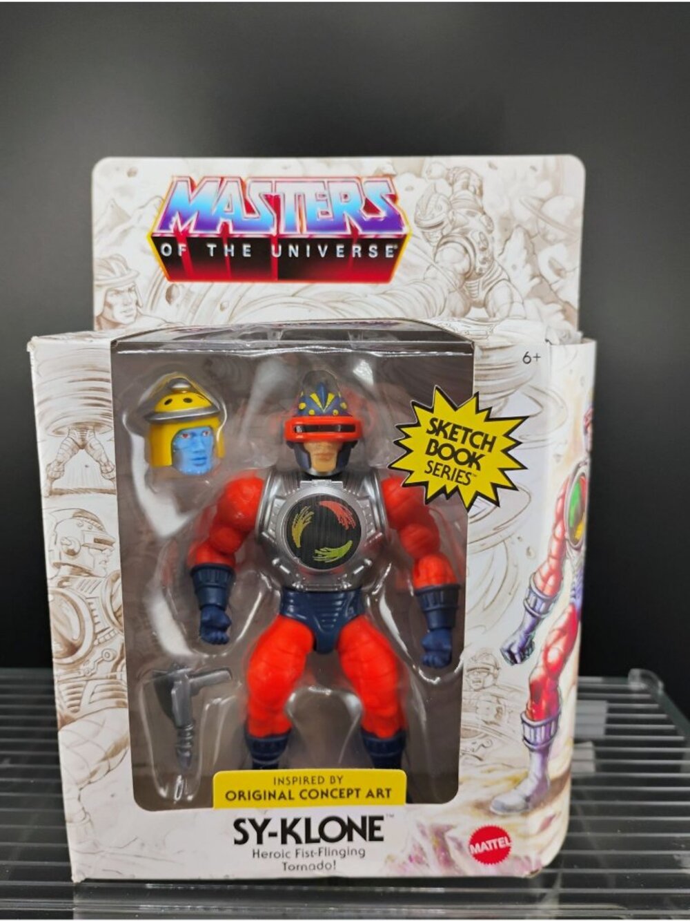 Masters Of The Universe Sy-Klone Sketchbook Series Figure